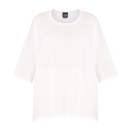 Persona by Marina Rinaldi Oversize T-shirt White - Plus Size Collection
