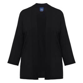 Persona By Marina Rinaldi Knitted Cardigan Black  - Plus Size Collection