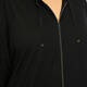 Persona by Marina Rinaldi Punto Milano Jersey Hoody Black