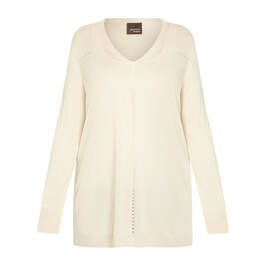 Persona by Marina Rinaldi Knitted Tunic Sand  - Plus Size Collection