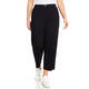 PERSONA BY MARINA RINALDI CROPPED TROUSER BLACK