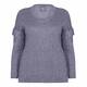 PERSONA BY MARINA RINALDI LUREX SWEATER