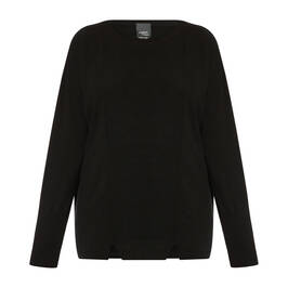 Persona by Marina Rinaldi Sweater With Cashmere Black - Plus Size Collection
