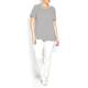 PERSONA NAVY AND WHITE STRIPED T-SHIRT