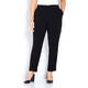 SALLIE SAHNE BLACK ANKLE GRAZER TROUSERS