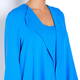 SALLIE SAHNE WATERFALL JACKET AND VEST TWINSET