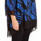 SeeYou Abstract Print Georgette Tunic Cobalt Blue