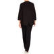 Tia Top With Mirrored Trim Black