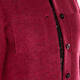 BEIGE BOILED WOOL JACKET FUCHSIA 