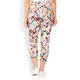 VERPASS ABSTRACT ANIMAL PRINT LEGGINGS