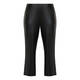 VERPASS ECO LEATHER TROUSERS BLACK