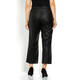 VERPASS ECO LEATHER TROUSERS BLACK