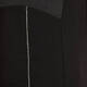BEIGE STRETCH PULL-ON TROUSER WITH SILVER PIPING BLACK 