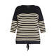 VERPASS SWEATER BLACK AND GOLD