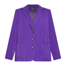 Verpass Single Breasted Blazer Jacket Purple - Plus Size Collection