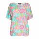 Verpass Abstract Coral Print Jersey T-Shirt 