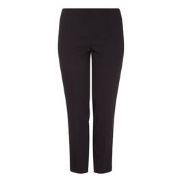 VERPASS black narrow leg pull-on TROUSER - Plus Size Collection
