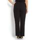 VERPASS black straight leg summer weight TROUSERS