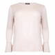 VERPASS blush LUREX TUNIC