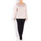 VERPASS blush LUREX TUNIC