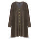 YOEK LUREX LONG CARDIGAN GOLD