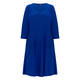 Yoek Stretch Jersey Dress Cobalt 