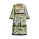 YOEK TIERED FLORAL PRAIRIE DRESS