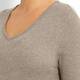 YOEK taupe fine knit Tunic