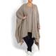 YOEK taupe fine knit Tunic