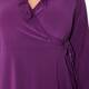 YOEK CROSSOVER RUFFLE TOP