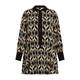 Yoek Geometric Print Tunic Jade