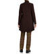 Yoek Polo Neck Tunic Chocolate 