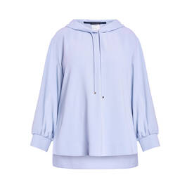 Marina Rinaldi Hoody Sky Blue - Plus Size Collection